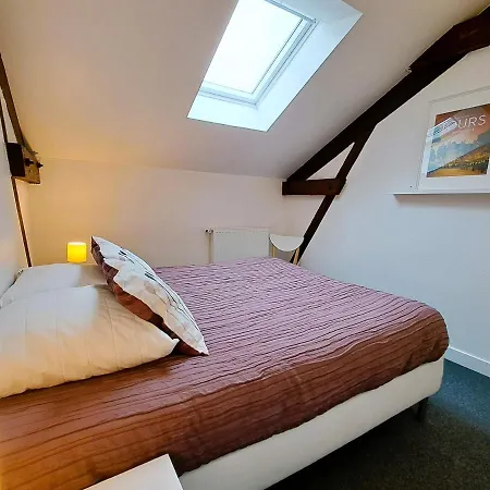 Spacieux Loft Centre 3 Ch 6 Personnes * Tours