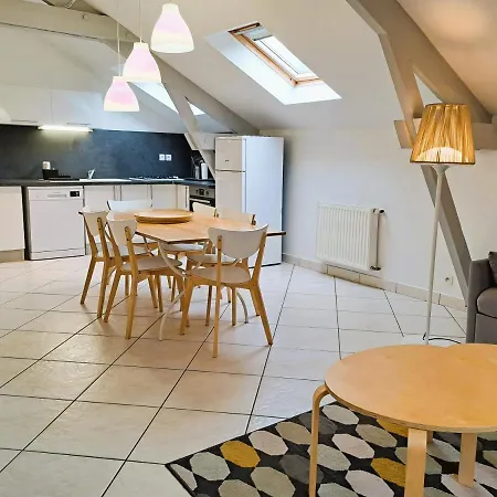 Spacieux Loft Centre 3 Ch 6 Personnes Apartment